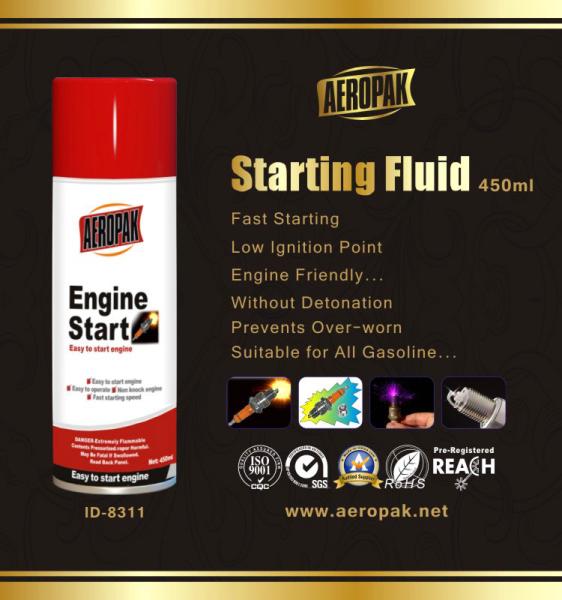 Non Corrosive Starting Fluid Car Cleaning Products On Gasoline And Diesel