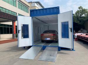Quality Portable Spray Booth Movable Container Style Paint Room For Car Painting wholesale