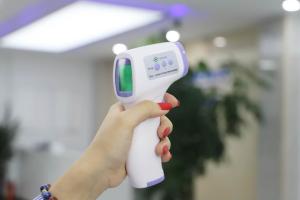 Quality 32 Units AA*2 Battery Non Contact Forehead Thermometer wholesale