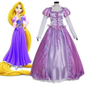Quality Women's Girl's Tangled Rapunzel Princess Dress Costume Cosplay For Party wholesale