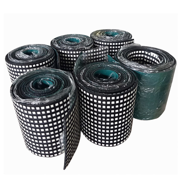 Conveyor Drum Pulley Ceramic Lagging 12mm 15mm Thick 10m Long Rubber Ceramic Pulley Lagging