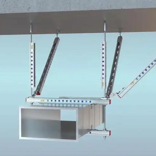 SS Earthquake Rigid Seismic Bracing Withstands Heavy Loads Easy Installation 4