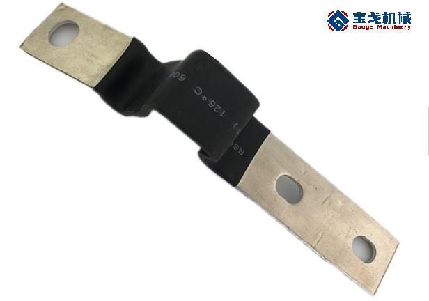 High Voltage Electrical Cabinets Epoxy Coated Copper Busbar for Connecting Conductors
