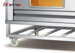 Electric Double Deck Four Trays Industrial Baking Oven