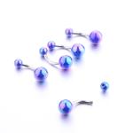 Double Ball Belly Button Rings Body Piercing Jewelry Navel Rings