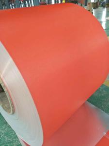 Quality Red High Glossiness Pre Painted Steel Sheet Anti Bacterium Wear Resistant wholesale