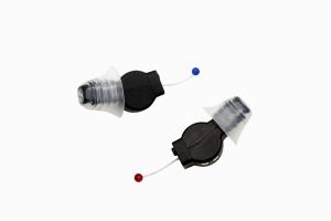 Quality Black Invisible CIC Hearing Aids 20H Smallest In The Canal wholesale