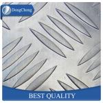 Patterned 3mm Thick Diamond Aluminum Sheet Anti - Skid Vehicle Floor Use