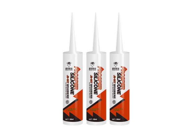 Grey / Black Acetic Cure General Purpose Silicone Sealant For Window And Door