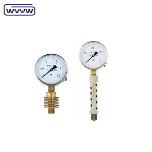 Quality Diaphragm Seal Radiator Pressure Gauge Stainless Steel Pressure Gauge For Steam wholesale