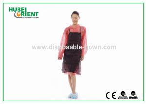 Quality Thin Neck Tie 40gsm Nonwoven Disposable Aprons wholesale