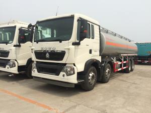 Quality Refined LHD Unleaded Gasoline Delivery Truck 12 Tyres 26KL 28KL 30KL Manual 8x4 New Diesel Oil Tanker Truck wholesale