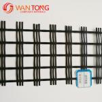 Roadbed Solidification Biaxial Polyester 80-80 PET Geogrid for Roadbed