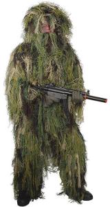 Quality Hot sale military camouflage suit/Woodland Camo Sniper Ghillie Suit wholesale