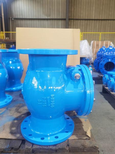 EN1092 / BS4504 / ANSI B16.5 Swing Check Valve With Damper 125lb - 150lb
