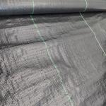 Construction Black White Yellow Color PP Woven Geotextile Length 50-100m/roll at