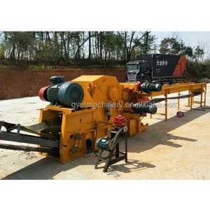 Quality Forestry Machinery Mobile Wood Chipper Shredder Machine for Producing 3-5cm Wood Chips wholesale