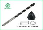 Color Painted Metric Masonry Drill Bits Flute High Corrosion Resistance