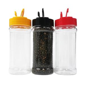 Quality PP Flip Top 34g 135mm 230ml 8Oz Glass Spice Containers wholesale