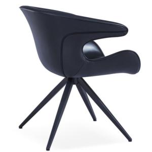 Quality Luxury Recyclable Leather 68x71x77cm Lounge Dining Chair wholesale