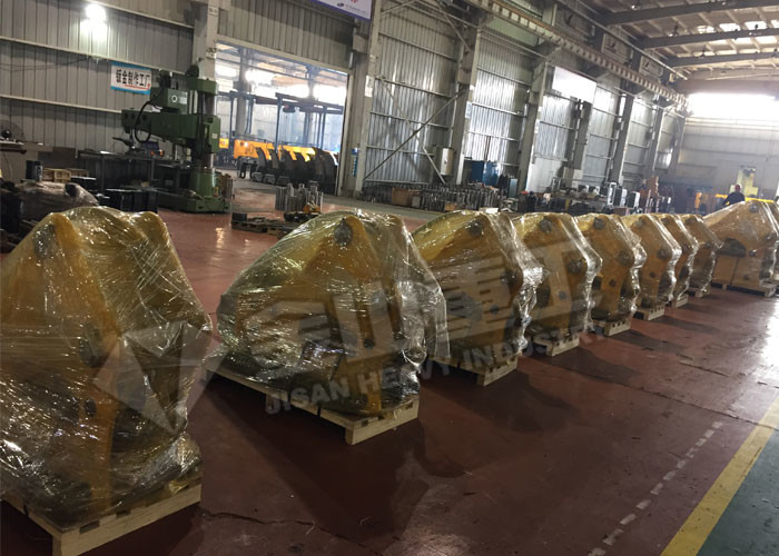 Internal Valve Hammer Rock Breaker , JONYANG JY200 JY210 Hydraulic Jack Hammer