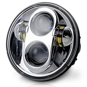 Quality Waterproof/60W/5.75-inch/Day Maker/Round LED Cree Projector/Motorcycle Headlight for Harley Davidson wholesale