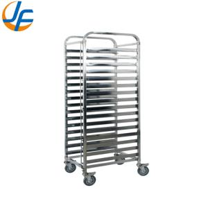 Quality Hotel Restaurant Kitchen Catering Food Service Trolley Stainless Steel Drinks Trolley wholesale