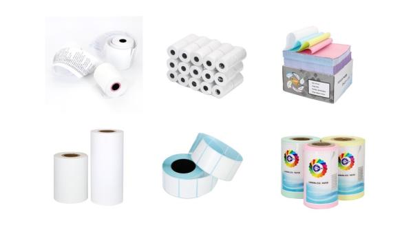 Cheap FOCUS Thermal Register Rolls Thermal Receipt Paper Oil Proof Customized for sale