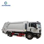 HOWO Compact Refuse Collection Vehicle 12m3 Rear Loader Garbage Truck