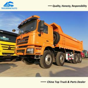 Quality 50 Tons SHACMAN 8x4 Tipper Truck With 420HP Cummins Brand Engine wholesale