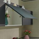 Commercial Metal Handle Adjustable PVC Kitchen Cabinet Particle Board