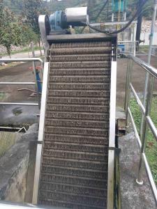 Quality 3.0KW Mechanical Stainless Steel Bar Screen Wastewater Sewage Bar Screen wholesale