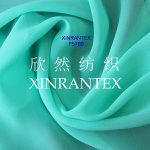 Quality F5709 lady fashion polyester chiffon 100DX100D 1800 twist 57/58&quot; wholesale