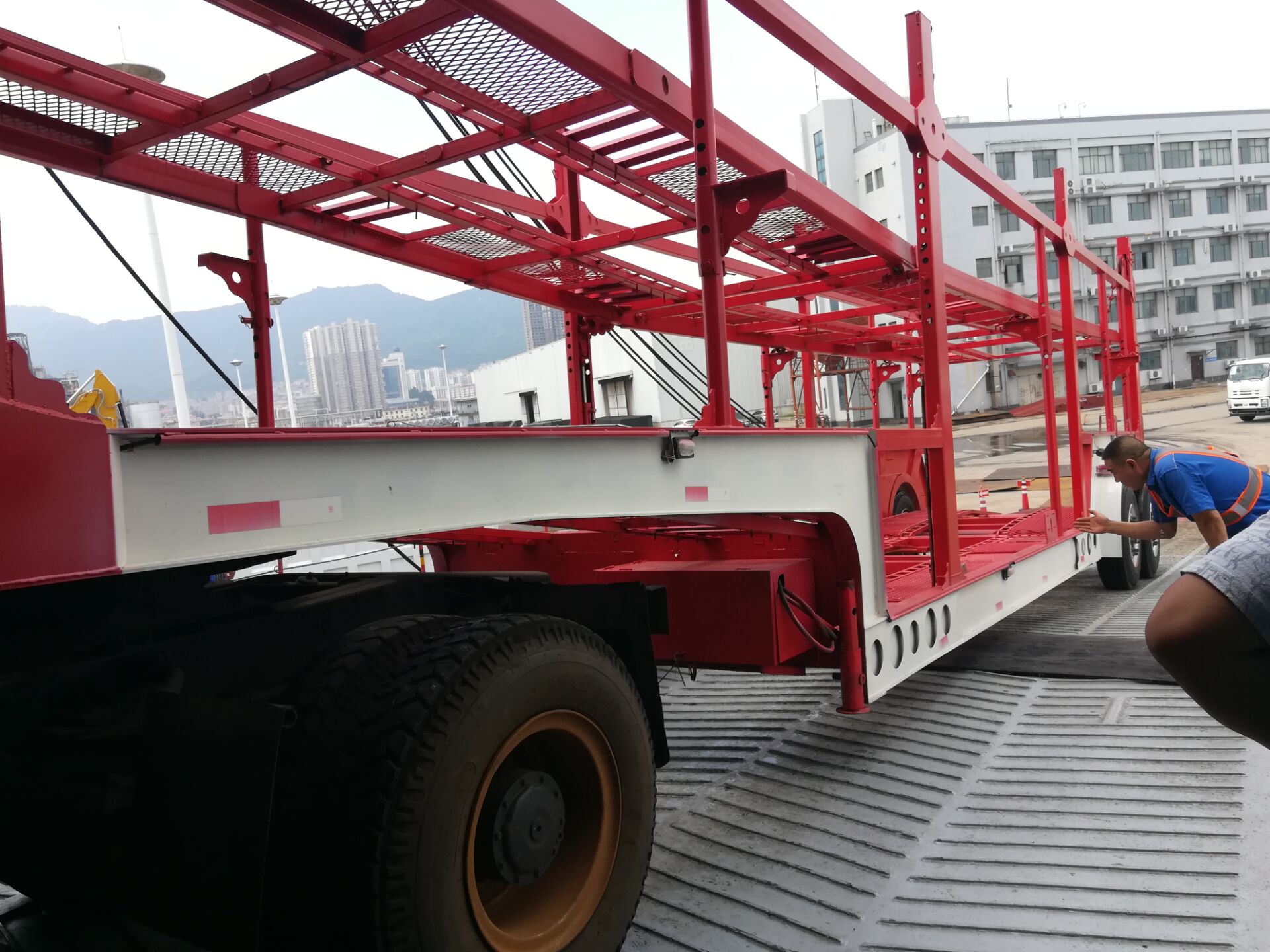 Car Carrier Transport Semi Trailer Car Trailer As Customer's Requirements