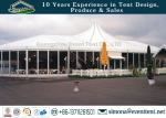 Adjustable Heavy Duty Tents White , High Peak Pole Tent For Large event party,
