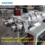 Two Cavity PVC HDPE Pipe Extrusion Line Extruding Machinery ODM