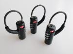 Lightweight TSA Combination Padlock Black Color Durable For Travel Bag