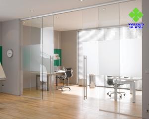 Quality Anti Hitting Tempered Glass Panels , High Stability Toughened Glass For Doors wholesale