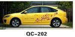 Custom PVC Decorative Designer Car Body Sticker QC-202J