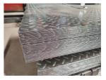 Q235 Hot Dip Galvanized Pattern Plate 3.0/3.5/3.75/4.0*1500/1000mm Cutting