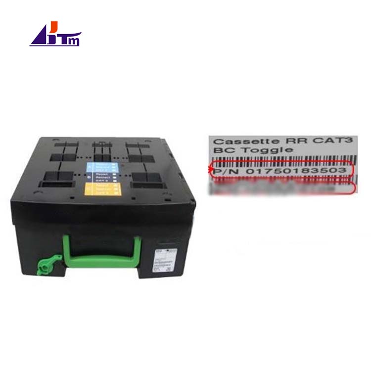 ATM Parts Wincor Nixdorf Cineo C4060 Cassette RR CAT 3 BC Toggle 01750183503