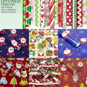 Quality 70gsm Printed Gift Wrapping Paper Eco Friendly wholesale