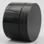 4.06oz 120ml Black Plastic Cosmetic Jars For Ink Glue Packaging