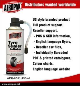 Quality Tubeless Car Paint Tire Sealent / Sealer For Motorcycle , Electrical Bicycle wholesale