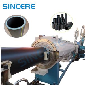 Quality Plastic PPR Pipe Extrusion Machine Polyethylene Pipe Production Line Single Screw 100-250Kg/Hr wholesale