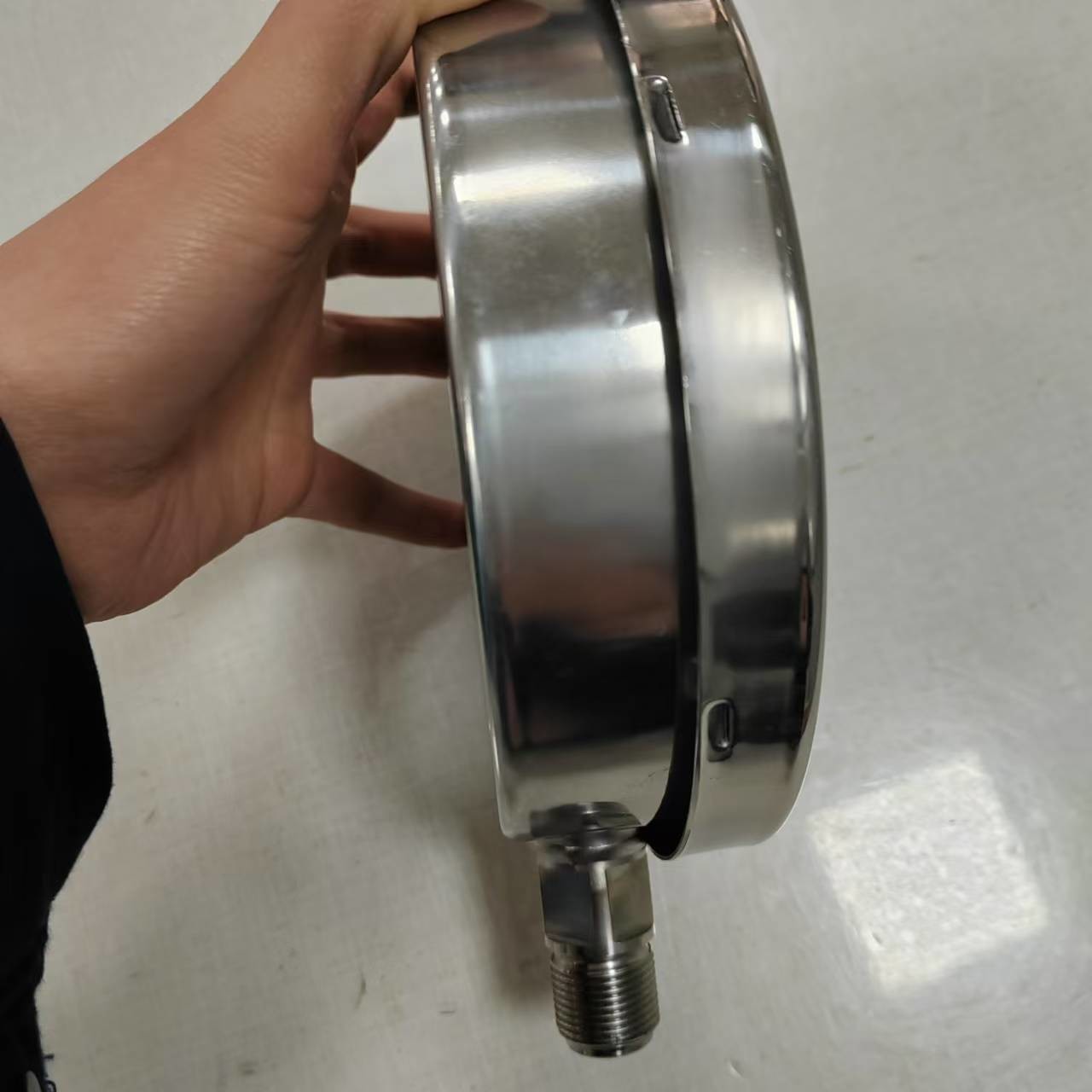 1 Year ±1.6% Of Full Scale Accuracy Liquid Filled Vacuum Gauge 1/4" 1/2''BSP/PT/NPT/G/M Thread