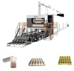 Quality Paper Tray Making Machine Pulp Molding Egg Tray Machine wholesale