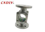 ANSI CF8 Straight Through Flanged Sight Glass With Balls Inside