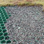 Plastic Grass Grid Pavers HDPE Plastic Grass Grid Gravel Pavers In Parking