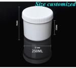 SGS 100ml 250ml 500ml 1000ml PP Cosmetic Jar Cosmetic Sample Containers ointment